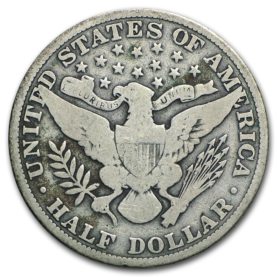 1915 Barber Half Dollar VG