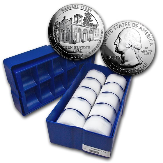 2016 5 oz Silver ATB Harpers Ferry National Historical Park, WV