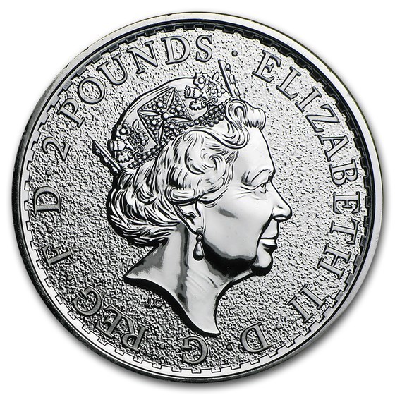 2016 Great Britain 1 oz Silver Britannia BU