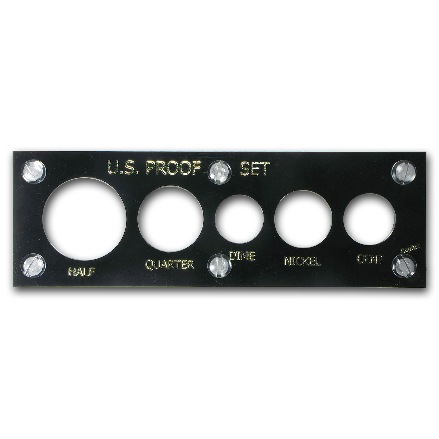 Capital Plastics Holder - U.S. Proof Set (Black)