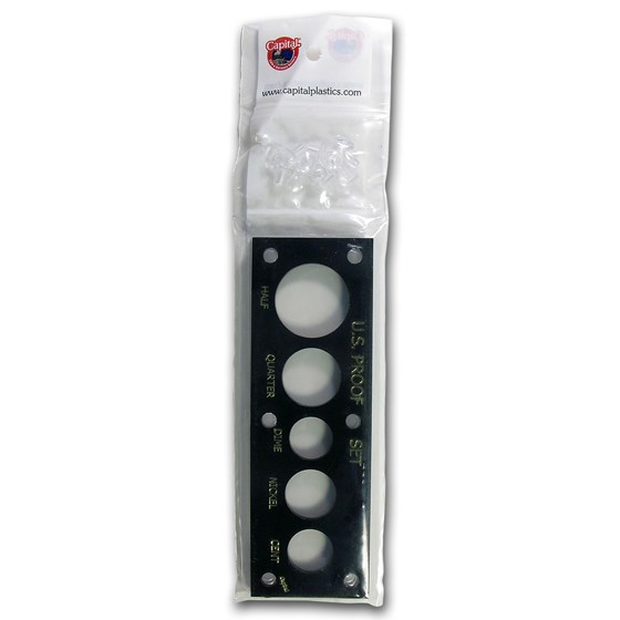 Capital Plastics Holder - U.S. Proof Set (Black)