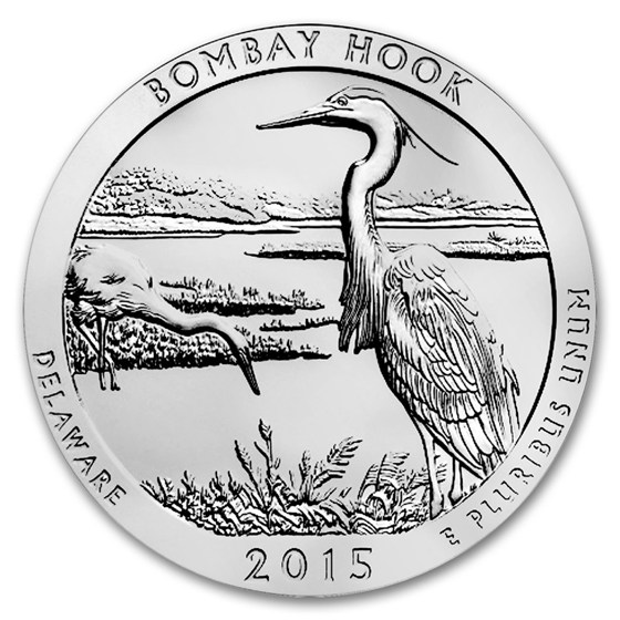 2015 5 oz Silver ATB 5-Coin Set (Elegant Display Box)