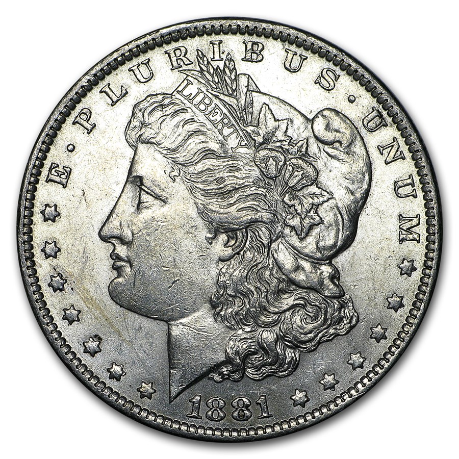 1881-O Morgan Dollar AU