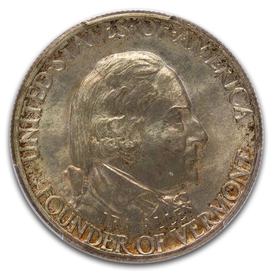 1927 Vermont Sesquicentennial Half Dollar MS-67 PCGS