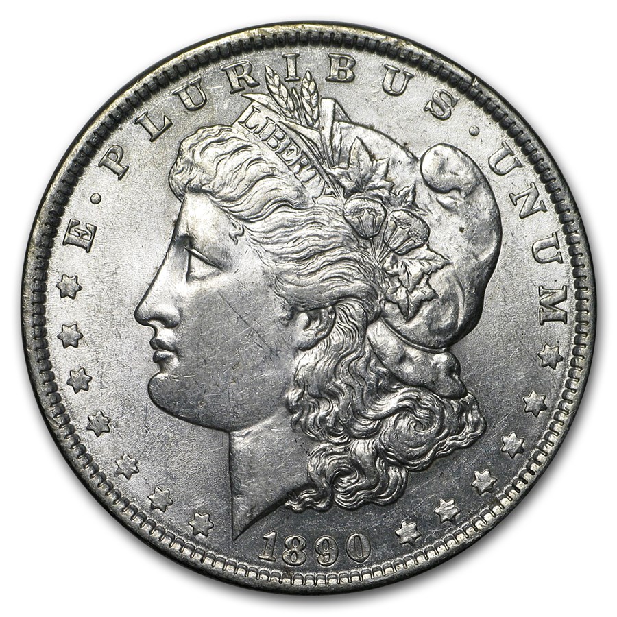 1890 Morgan Dollar AU