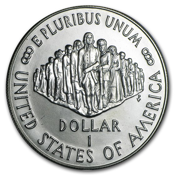 1987-P Constitution $1 Silver Commem BU (Capsule Only)