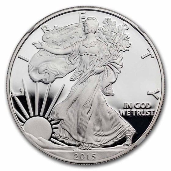 2015-W Proof American Silver Eagle PF-69 NGC