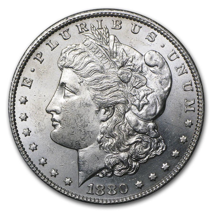 1880-S Morgan Dollar BU 1880-S Morgan Dollar BU