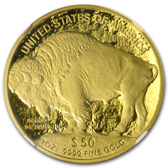 2009-W 1 oz Proof Gold Buffalo PF-70 NGC (Buffalo Label)