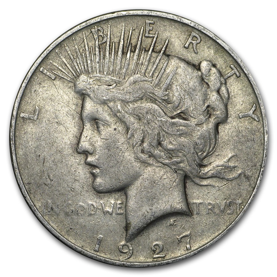 1927-D Peace Dollar VG/VF