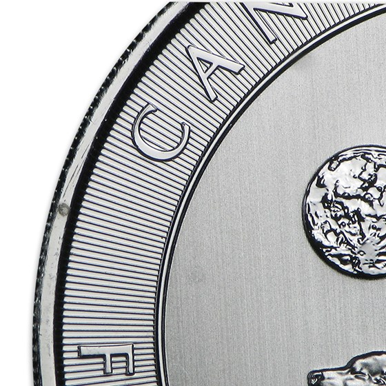 2015-2017 Canada 3/4 oz Silver Howling Wolves BU (Cull/Abrasions)
