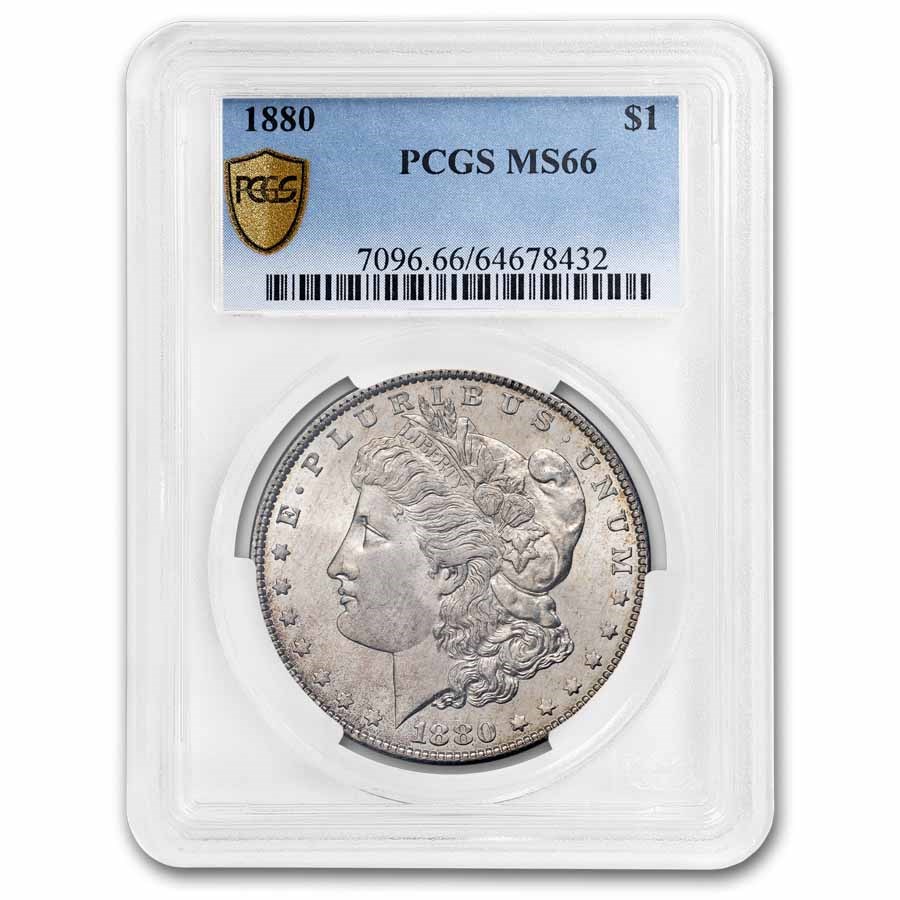 1880 Morgan Dollar MS-66 PCGS 1880 Morgan Dollar MS-66 PCGS