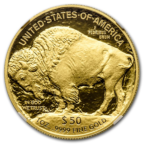 2015-W 1 oz Proof Gold Buffalo PF-70 NGC (ER, Buffalo Label)
