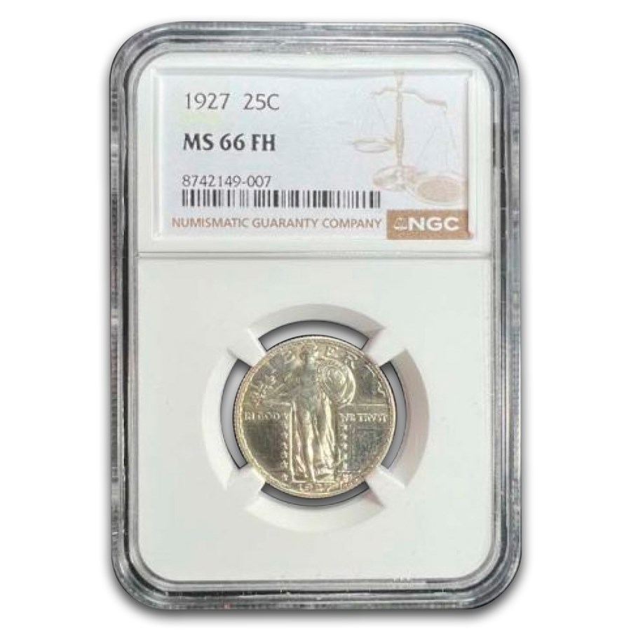 1927 Standing Liberty Quarter MS-66 NGC (Full Head)
