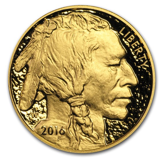 2016-W 1 oz Proof Gold Buffalo (w/Box &amp; COA)