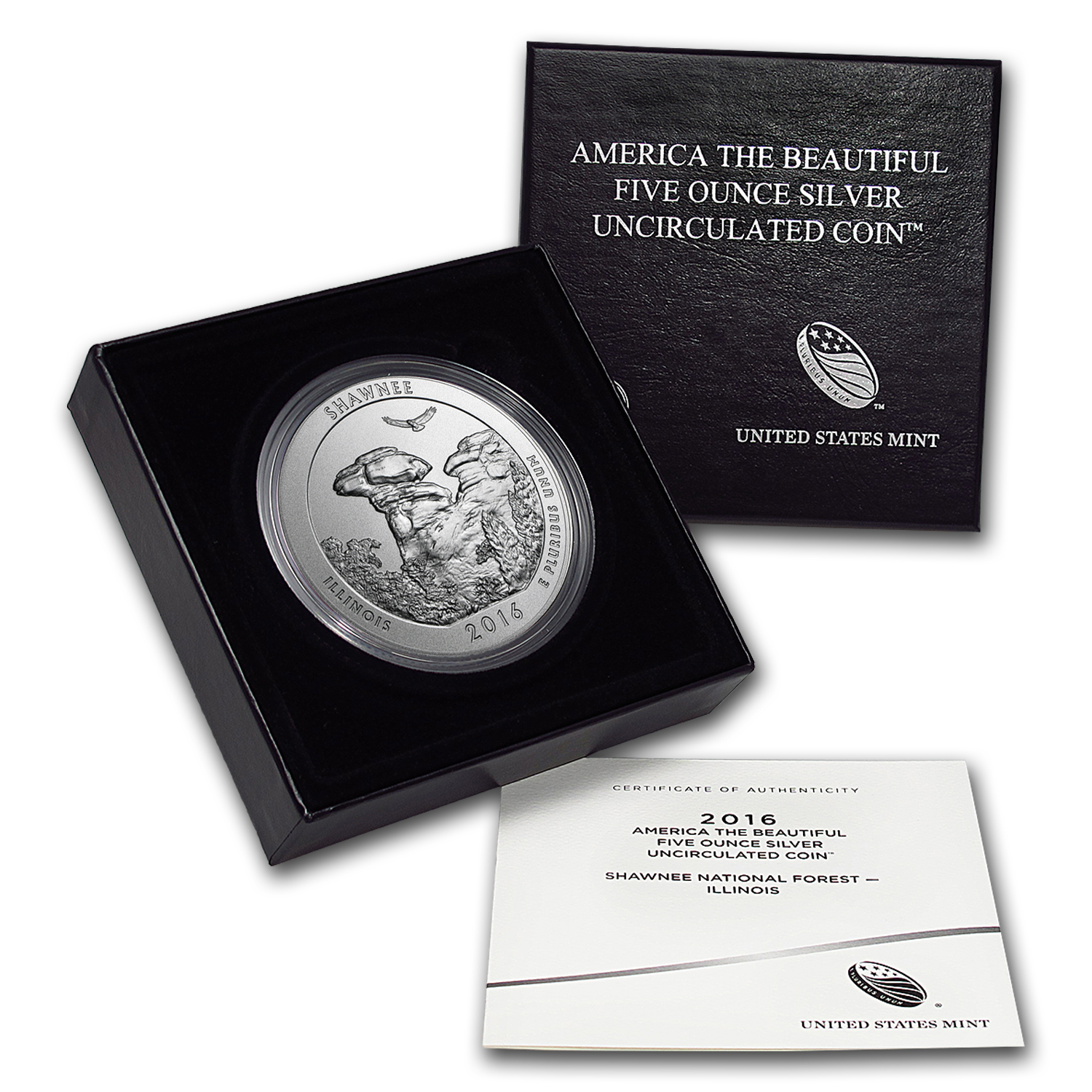 2016-P 5 oz Silver ATB Shawnee (w/Box &amp; COA)