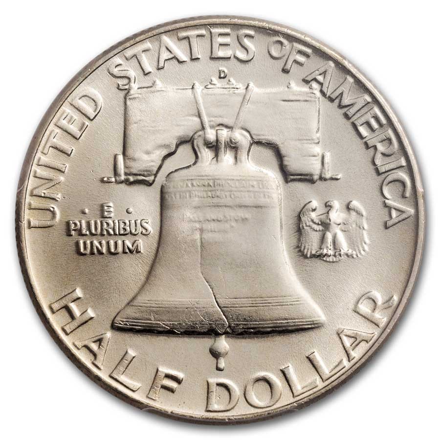 1961-D Franklin Half Dollar MS-65 PCGS