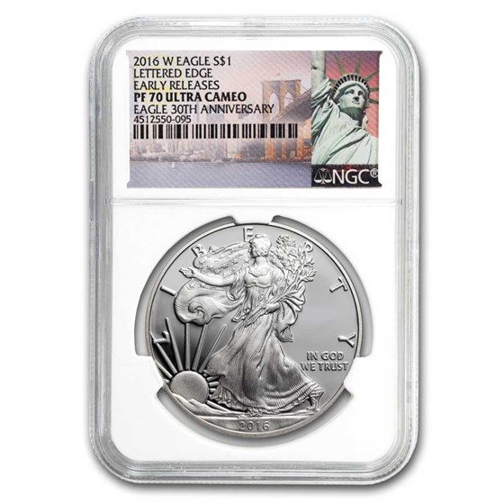 2016-W Proof Silver Eagle PF-70 NGC (Early Releases)