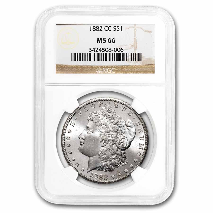 1882-CC Morgan Dollar MS-66 NGC