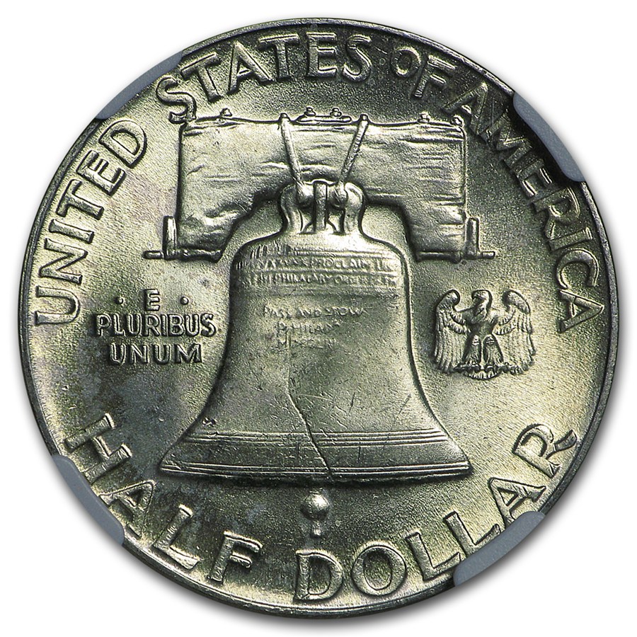 1948 Franklin Half Dollar MS-64 NGC (FBL)