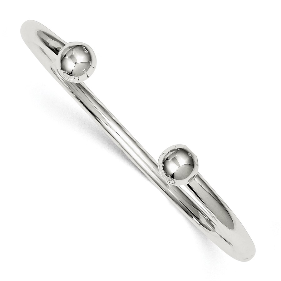 Sterling Silver 4 mm Bangle Bracelet